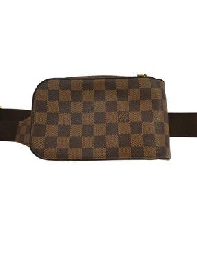 LOUIS VUITTON GERONIMOS BUM BAG DAMIER BROWN